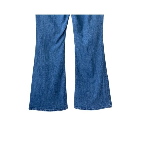 Madewell The Perfect Vintage Flare Jean Size 31 Stretch High Rise Medium Wash - Picture 9 of 13